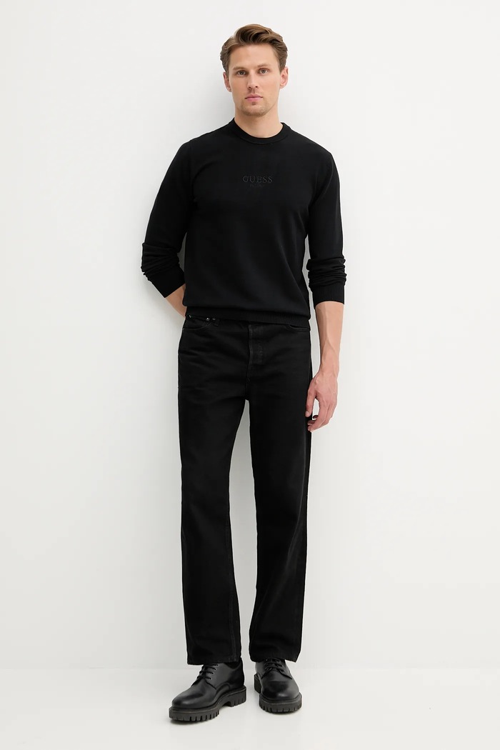 Guess maglione HERVEY M5YR08.Z3FC2 nero AW25