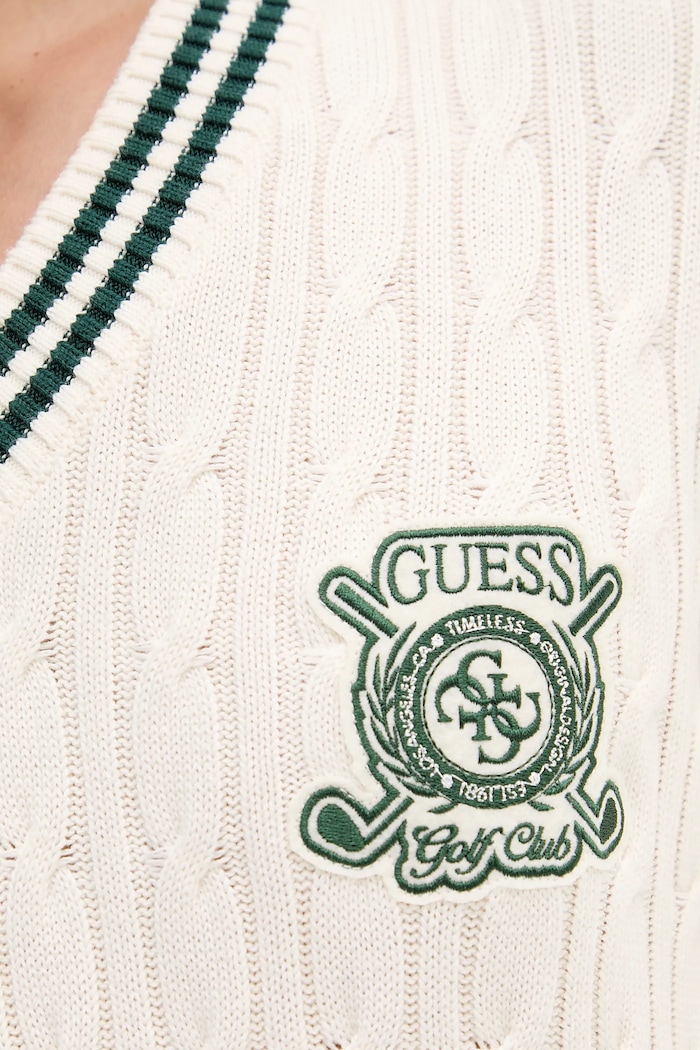 Guess sweter HEWIE M5YR12.Z30W1 beżowy