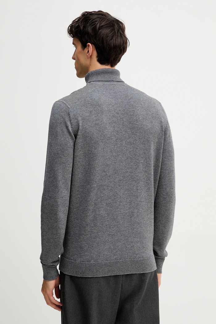 Oblečenie Sveter s prímesou vlny Karl Lagerfeld 554305.655024 sivá