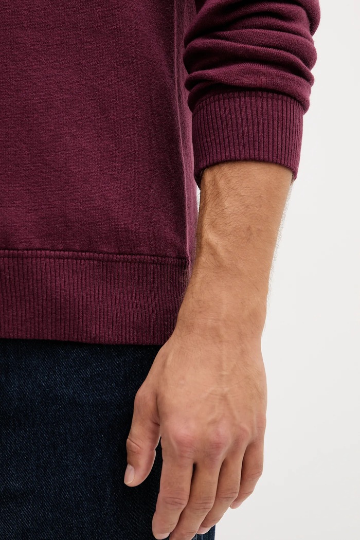 United Colors of Benetton pulóver gyapjúkeverékből 1Y6SK10A7 burgundia