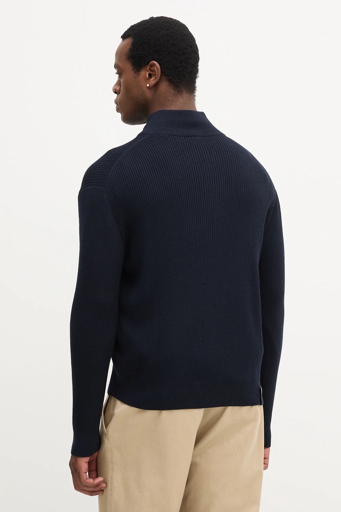 Abbigliamento Armani Exchange cardigan con aggiunta di lana XM000912.AF10348 blu navy