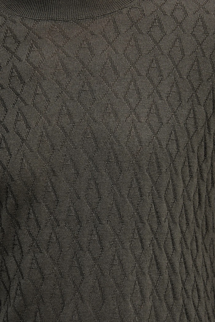 Svetr s příměsí vlny Armani Exchange XM000878.AF11982 zelená