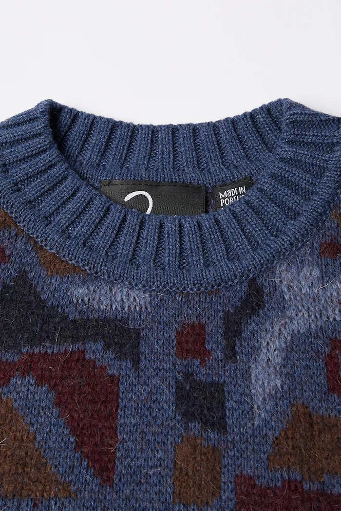 Свитер с примесью шерсти by Parra Repeat ftp booster knitted 54335