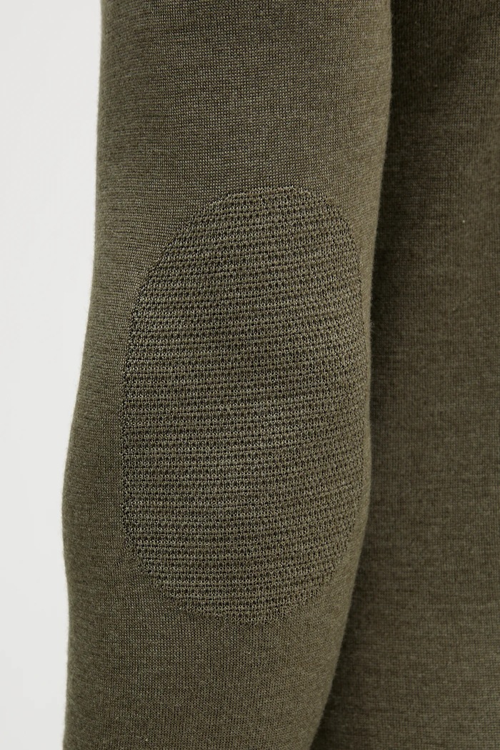 Pulover de lână Hackett London verde HM7000006