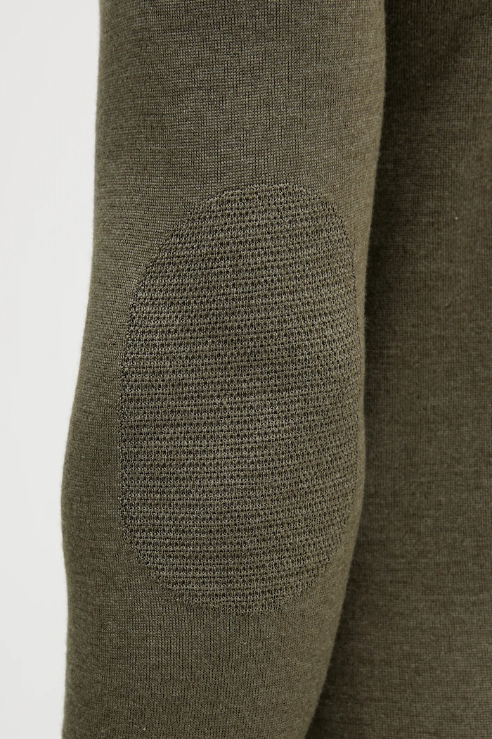 Pulover de lână Hackett London verde HM7000006
