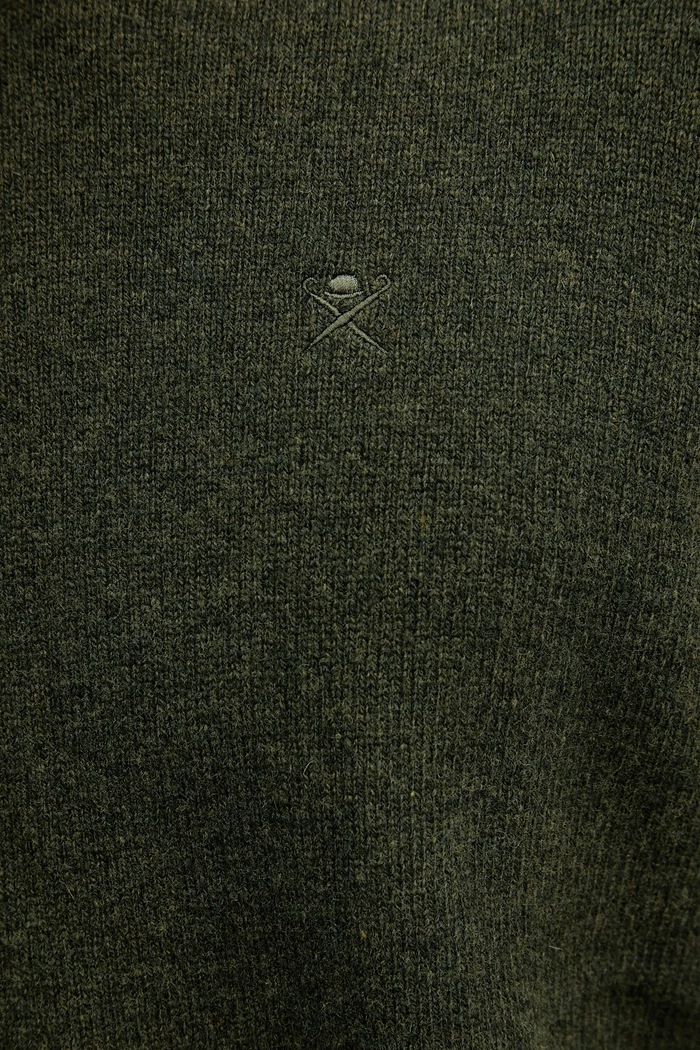 Hackett London pulover de lână HM7000075 verde