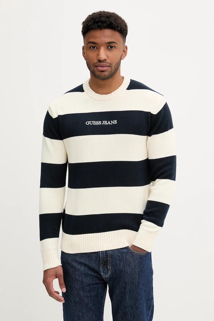 Bombažen pulover Guess Jeans Tanka bež M4BR37.Z3HM1