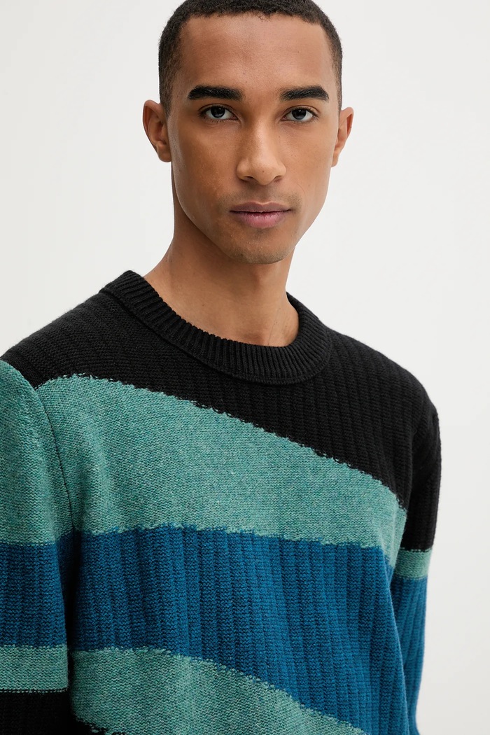 Vlněný svetr PS Paul Smith černá M2R.499Z.T22518