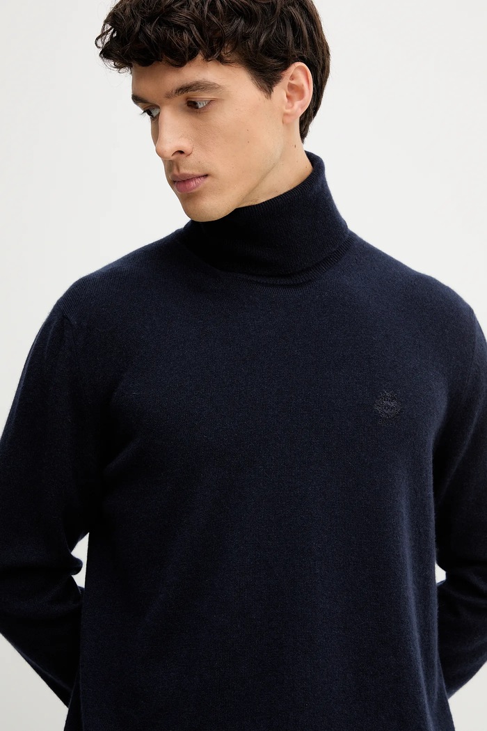 Bally pulover de cașmir bleumarin MKN08O