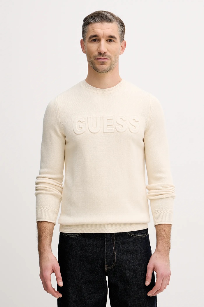 Πουλόβερ Guess άλλο μπεζ M5BR35.Z2ZK2
