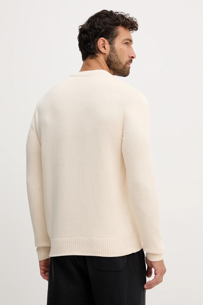 Abbigliamento Napapijri maglione in cotone D-Mura NP0A891UN1J1 beige