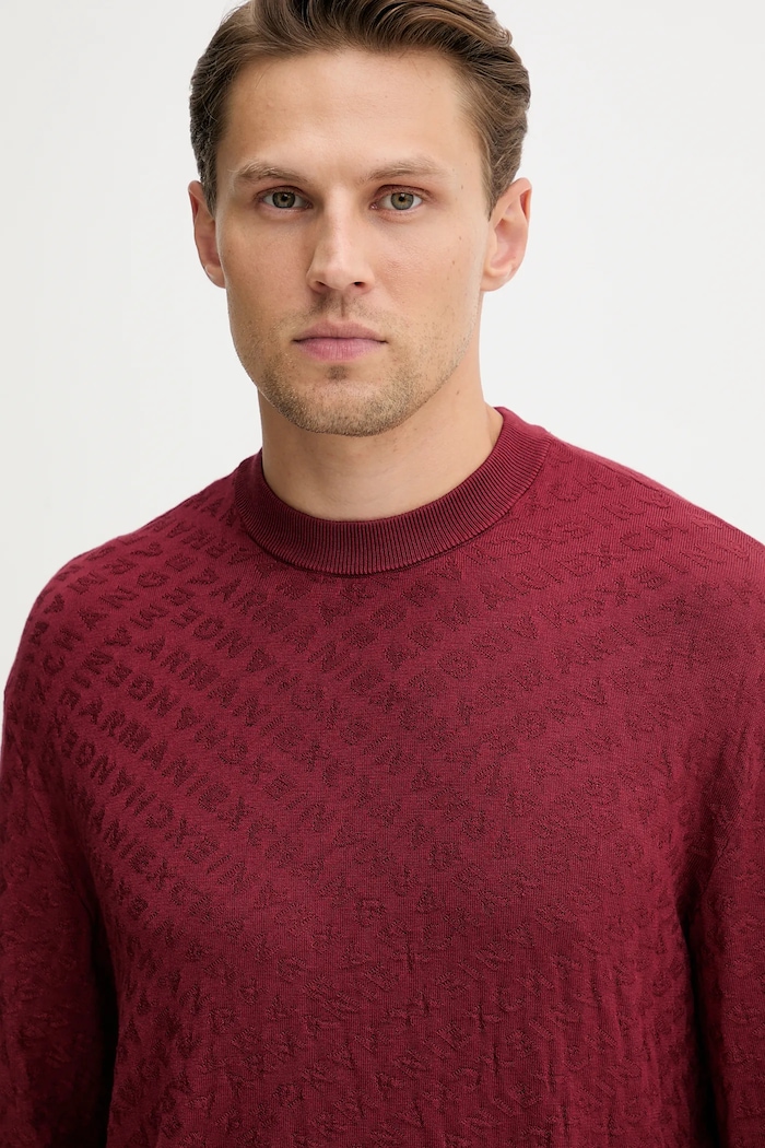 Sveter Armani Exchange burgundské XM001316.AF10454