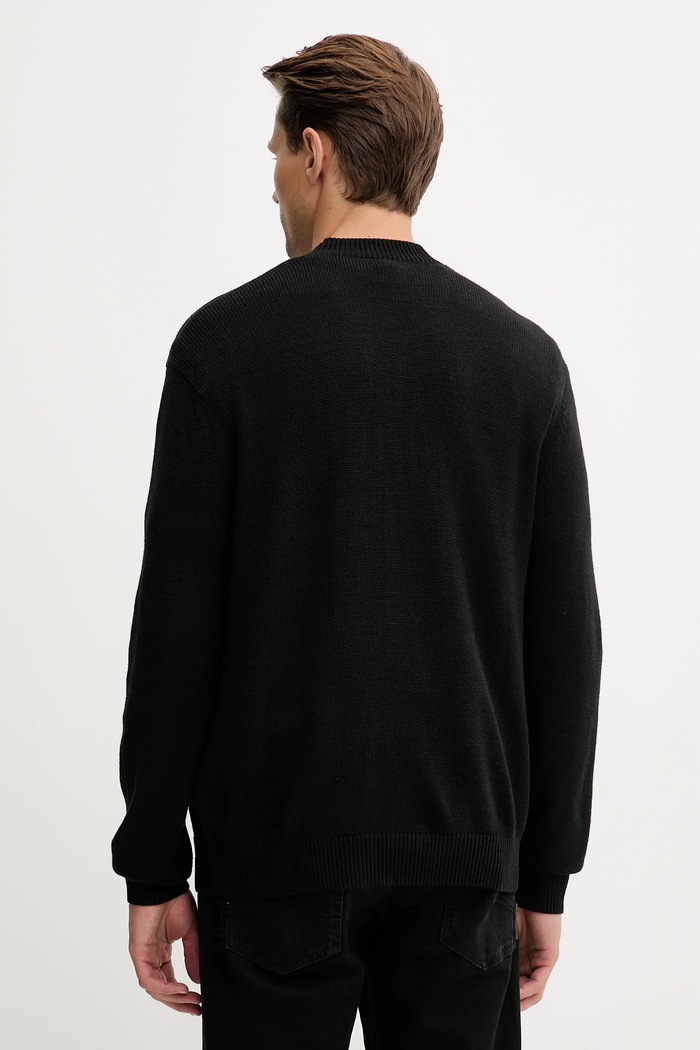 Abbigliamento Armani Exchange cardigan con aggiunta di lana XM001914.AF14008 nero