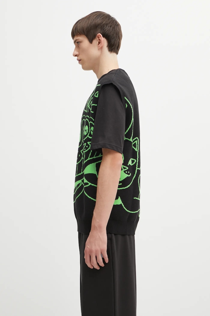 Puma vestă PUMA x RIPNDIP 632415 negru AW25