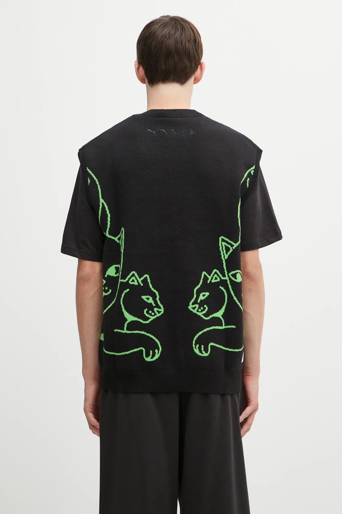 Îmbrăcăminte Puma vestă PUMA x RIPNDIP 632415 negru