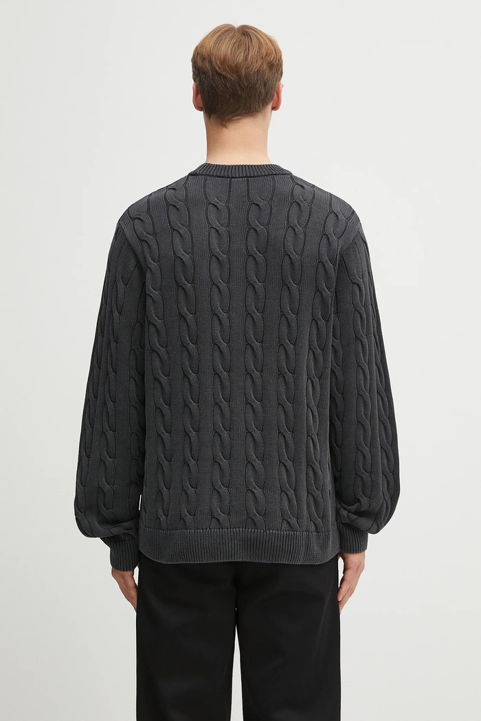 Odzież Carhartt WIP sweter bawełniany Carter I035179.89GD czarny