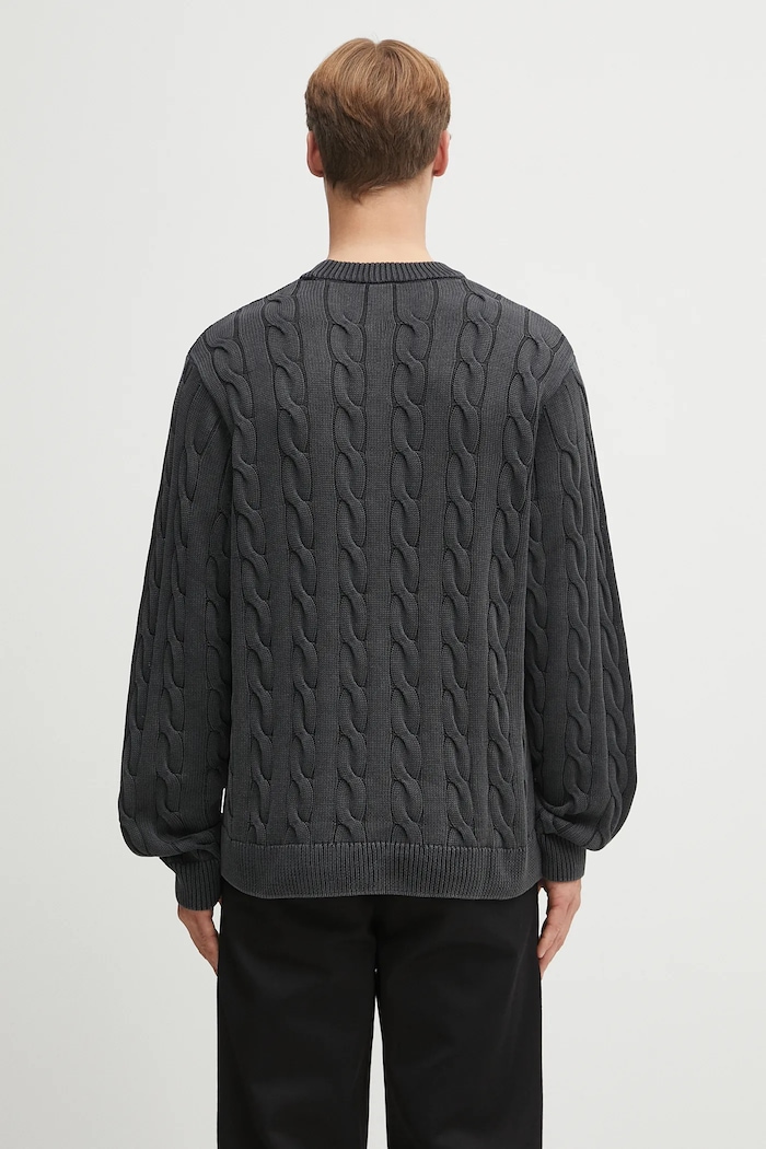 Odzież Carhartt WIP sweter bawełniany Carter I035179.89GD czarny