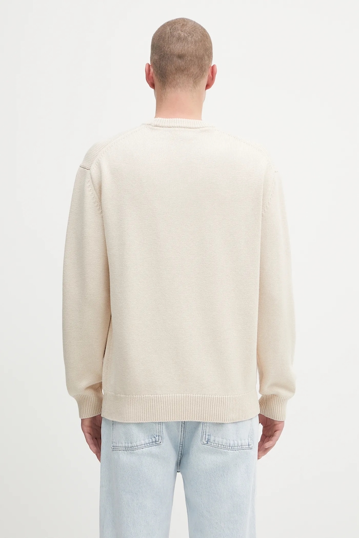 Одяг Вовняний светр Drôle de Monsieur La Maille Plateau H.PO190.WO023 бежевий