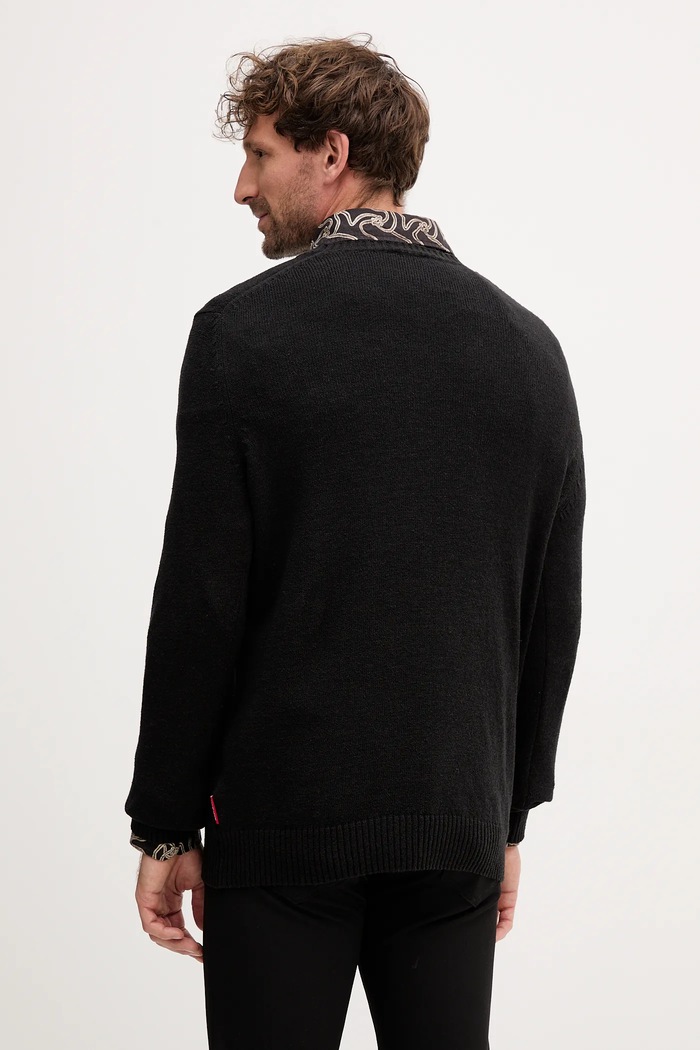 Îmbrăcăminte Joop! pulover de bumbac 30046902 negru