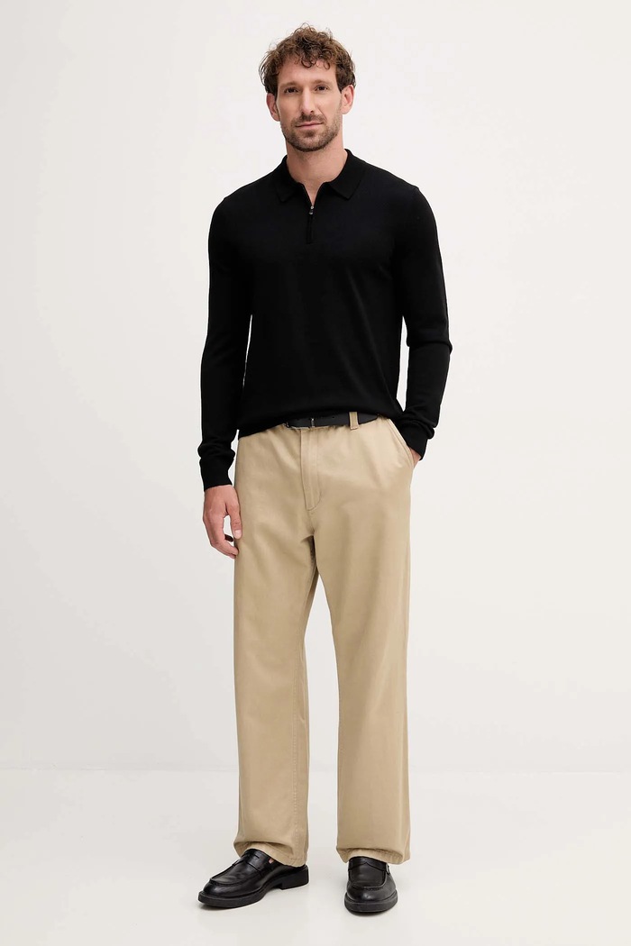 Joop! pulover de lână 30047106 negru AW25