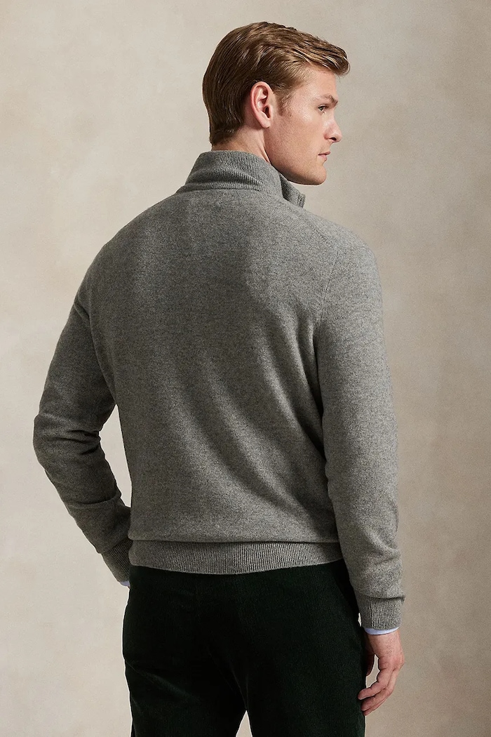 Polo Ralph Lauren Шерстяной свитер Polo Ralph Lauren 710876756 серый AW25