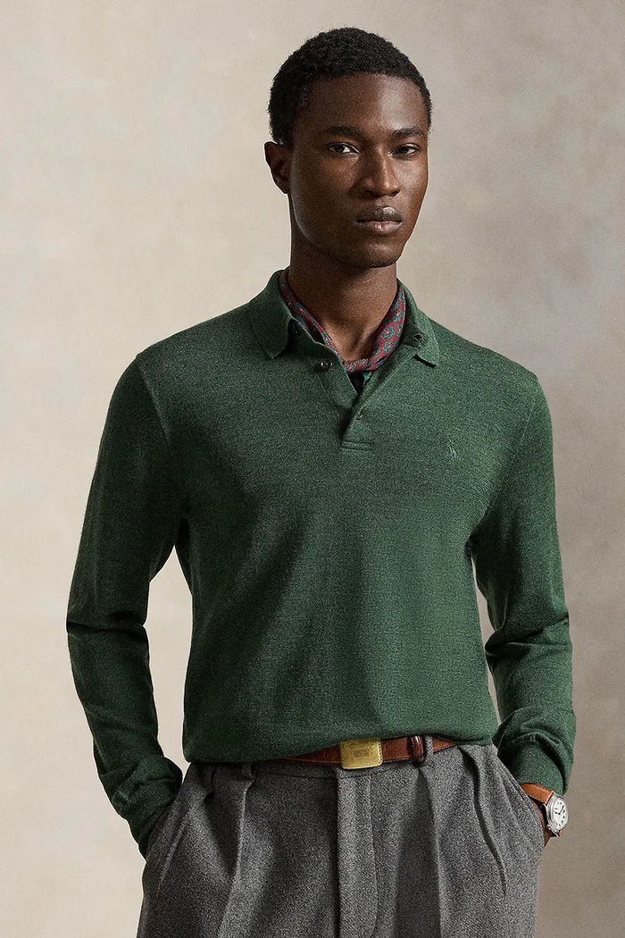 Polo Ralph Lauren Sweter męski zielony 710941104