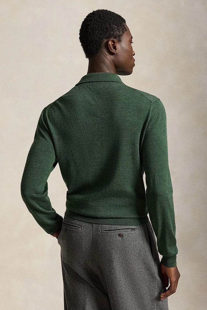 Polo Ralph Lauren Sweter męski 710941104 zielony AW25