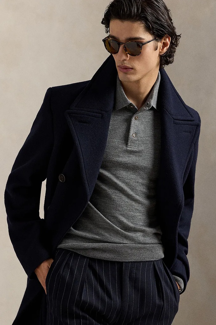 Πουλόβερ Polo Ralph Lauren 710941104 γκρί