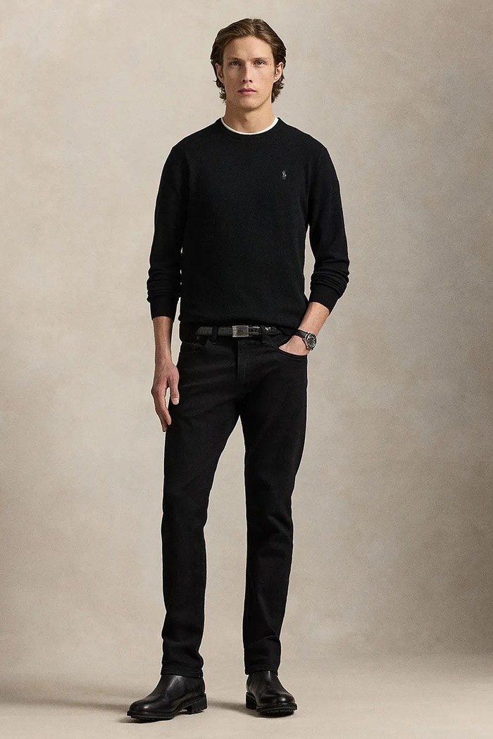 Дрехи Polo Ralph Lauren Вълнен пуловер Polo Ralph Lauren 710974148 черен