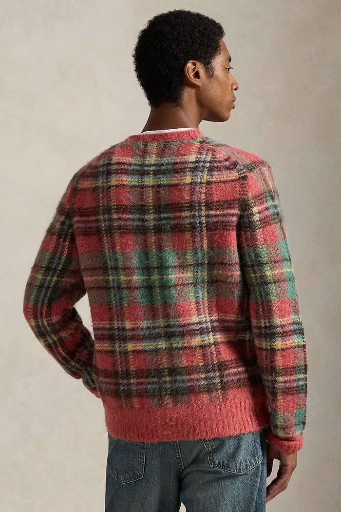 Polo Ralph Lauren sweter z dodatkiem wełny 710978083 czerwony AW25