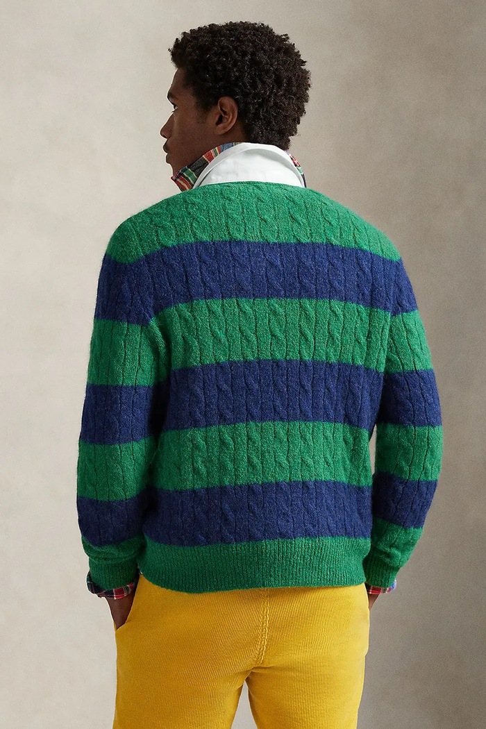 Polo Ralph Lauren maglione 710979096 verde AW25