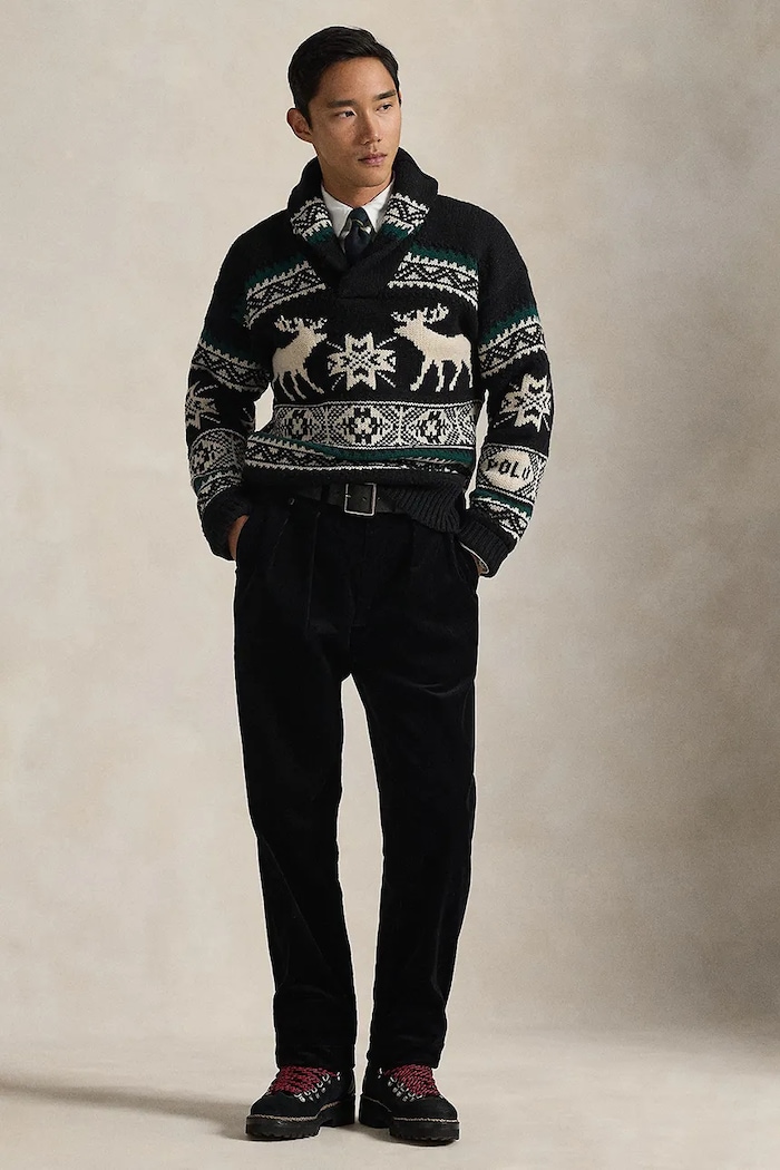 Abbigliamento Polo Ralph Lauren maglione 710982255 multicolore