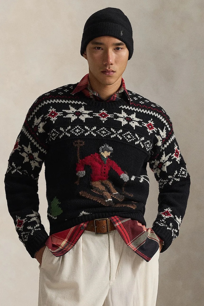 Sveter Polo Ralph Lauren vlna viacfarebná 710982259