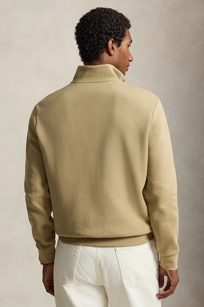 Polo Ralph Lauren sweter męski z bawełną 710P06234 beżowy SS26
