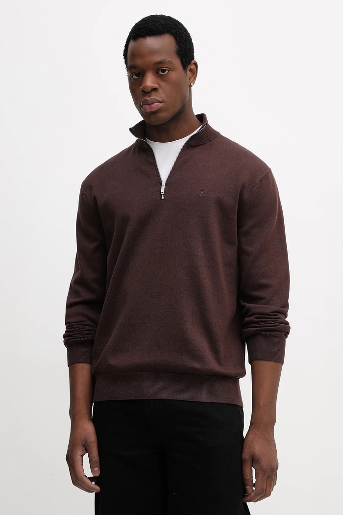 Calvin Klein pulóver sima barna LV040BM356