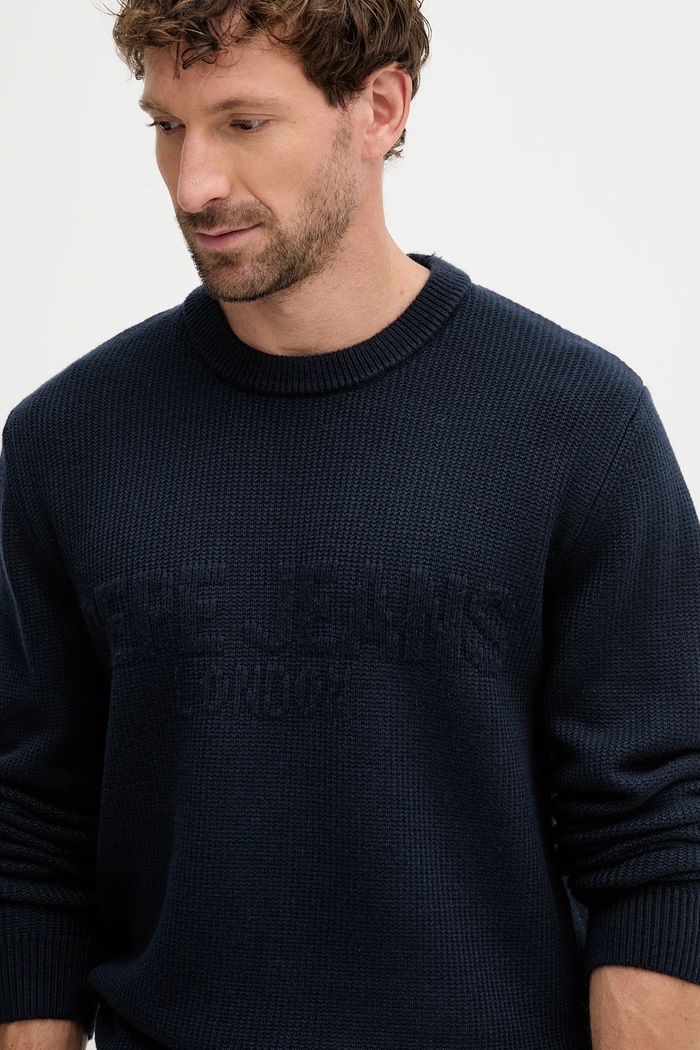 Sveter Pepe Jeans tmavomodrá PM7000016