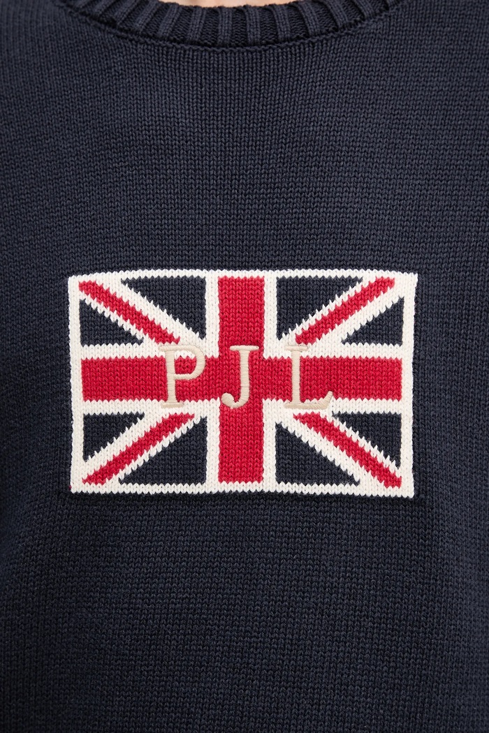 Bavlnený sveter Pepe Jeans PM7000018 tmavomodrá