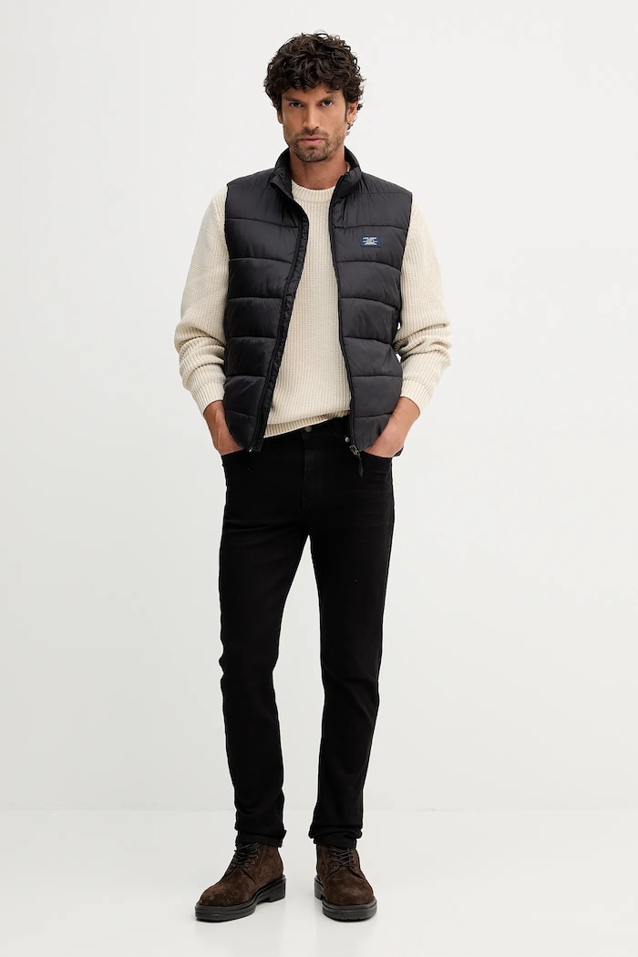 Pepe Jeans sweter bawełniany PM7000022 beżowy AW25