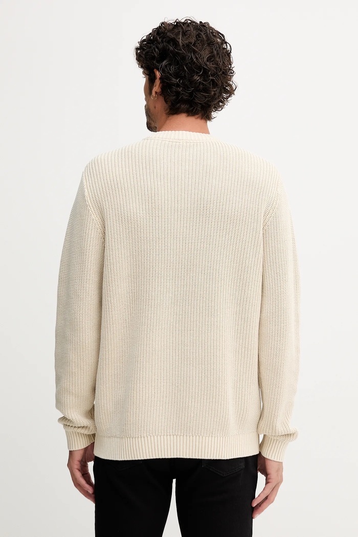 Odzież Pepe Jeans sweter bawełniany PM7000022 beżowy