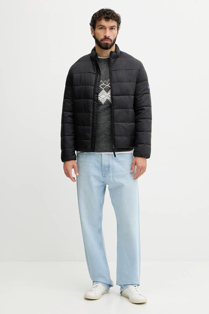 Pulover s dodatkom vune Pepe Jeans PM7000024 siva AW25