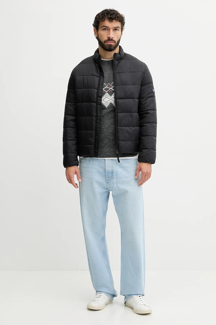Pulover s dodatkom vune Pepe Jeans PM7000024 siva AW25
