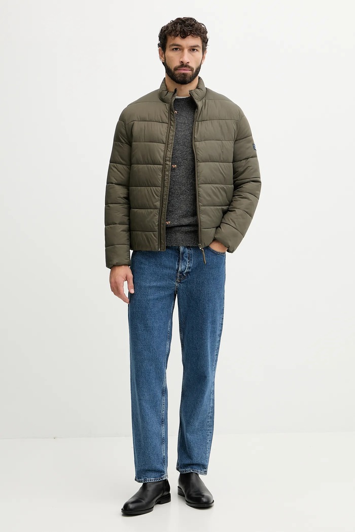 Pepe Jeans sweter z domieszką wełny PM7000026 szary AW25