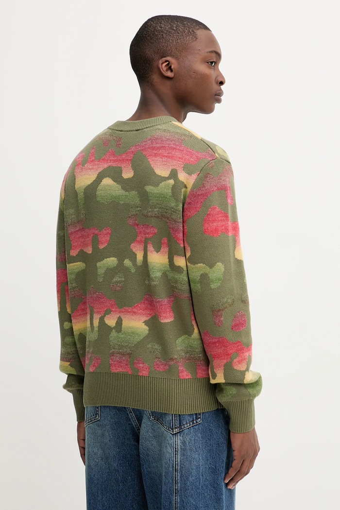 Ρούχα Πουλόβερ Desigual 0 Back embro 25WMJF09 πράσινο