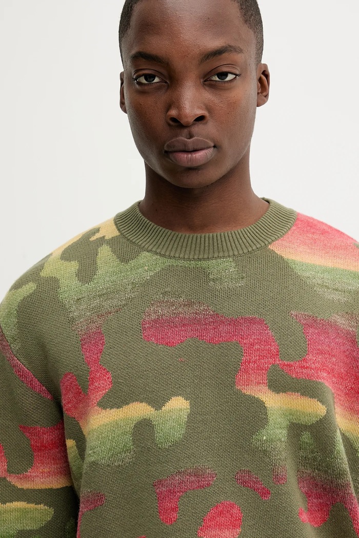 Πουλόβερ Desigual 0 Back embro πράσινο 25WMJF09