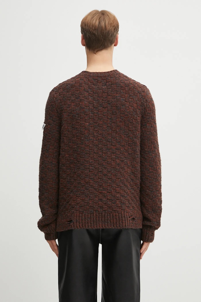 Clothing MM6 Maison Margiela woolen jumper SH2HL0034.M13174.961 brown