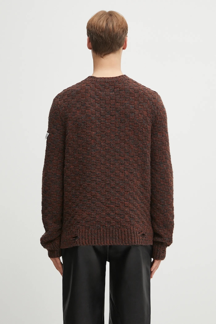 Clothing MM6 Maison Margiela woolen jumper SH2HL0034.M13174.961 brown