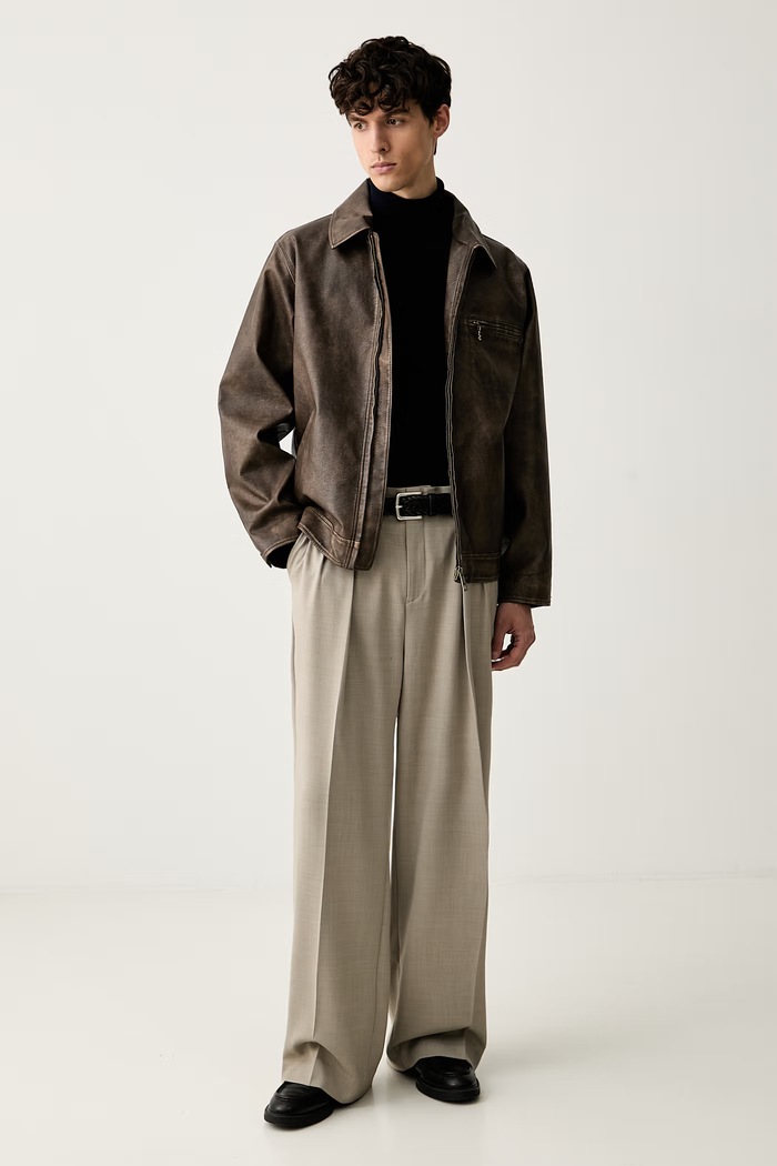 Trussardi pulóver férfi viszkózzal M0178000019N sötétkék AA00
