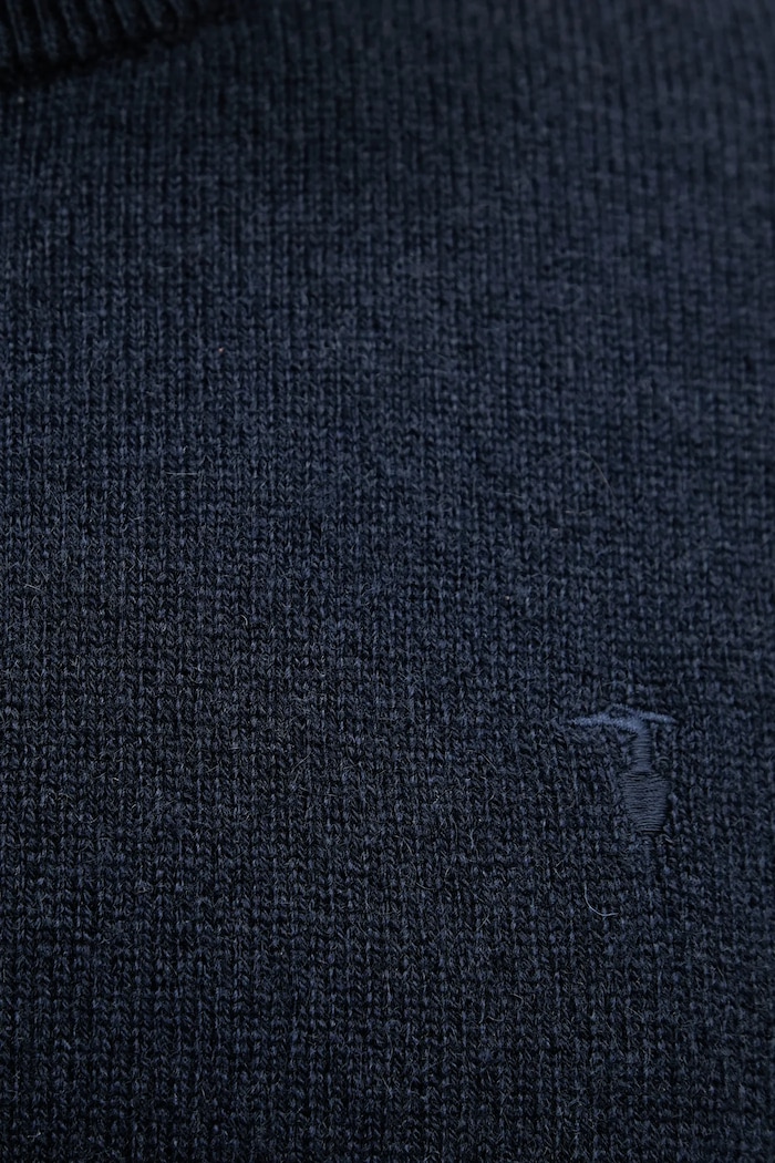 Trussardi sweter kaszmirowy M0208000022N granatowy