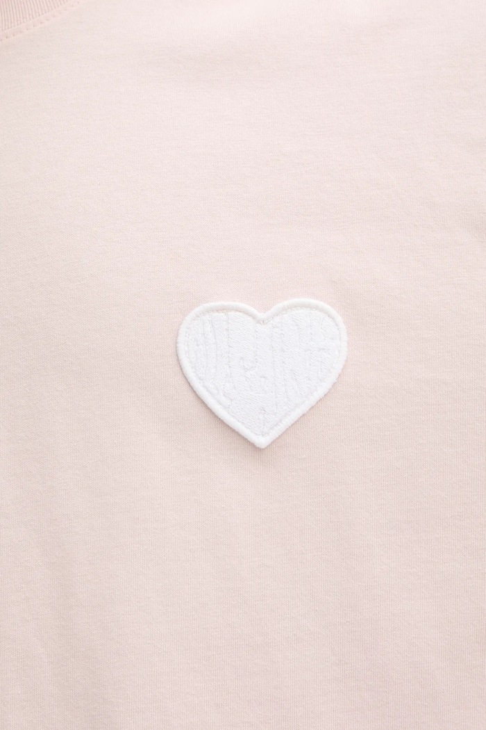 AllSaints tricou din bumbac LOVER M041JC roz
