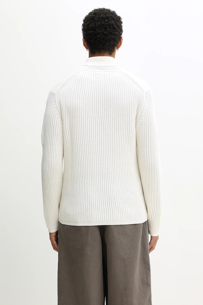 Abbigliamento C.P. Company maglione con lana 19CMKN220A006595A beige